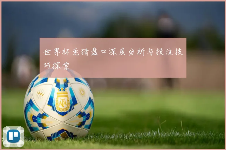 世界杯竞猜盘口深度分析与投注技巧探索